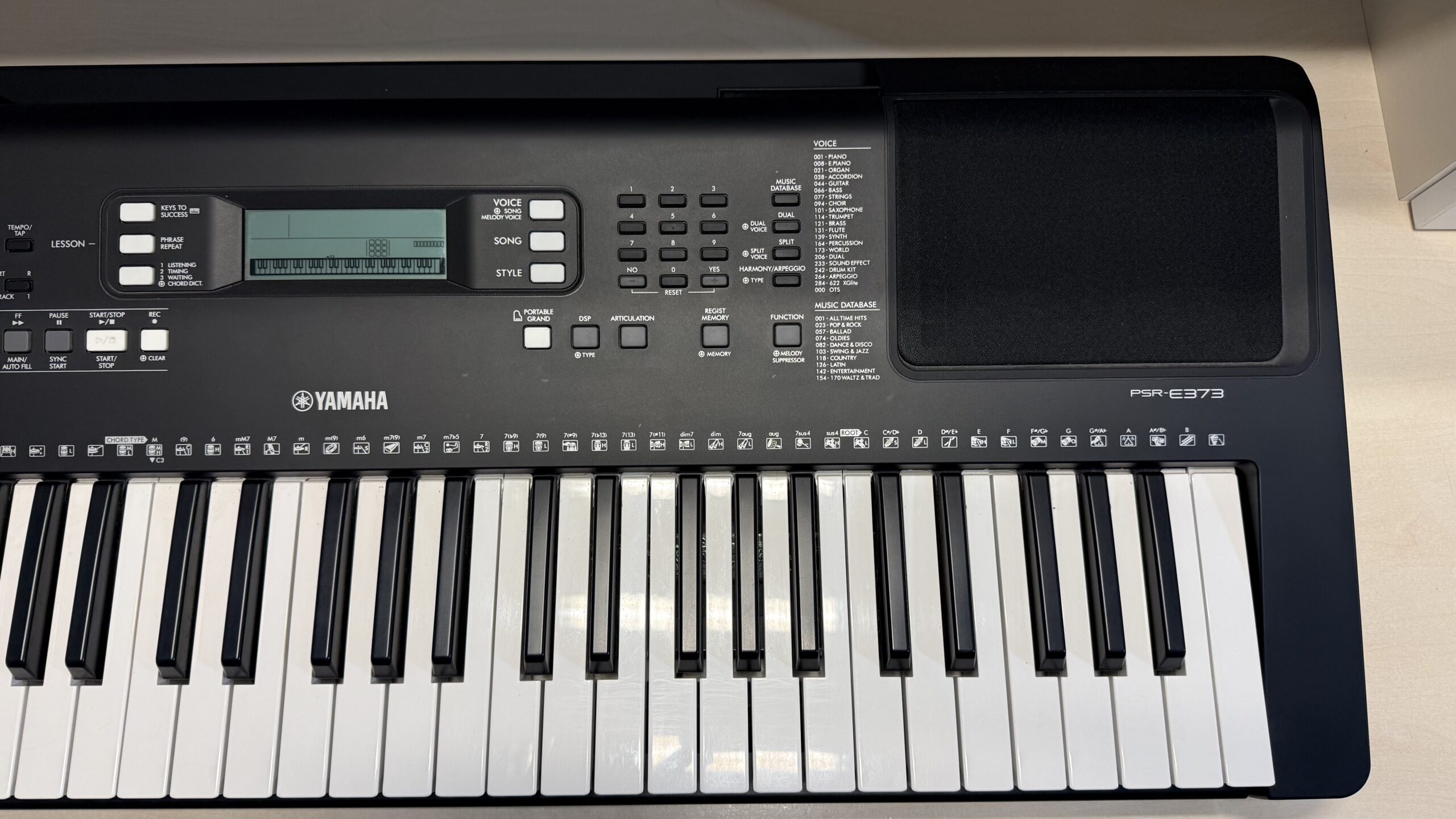 ORGA YAMAHA PSR E373 PIAN DIGITAL E373 - imagine 9