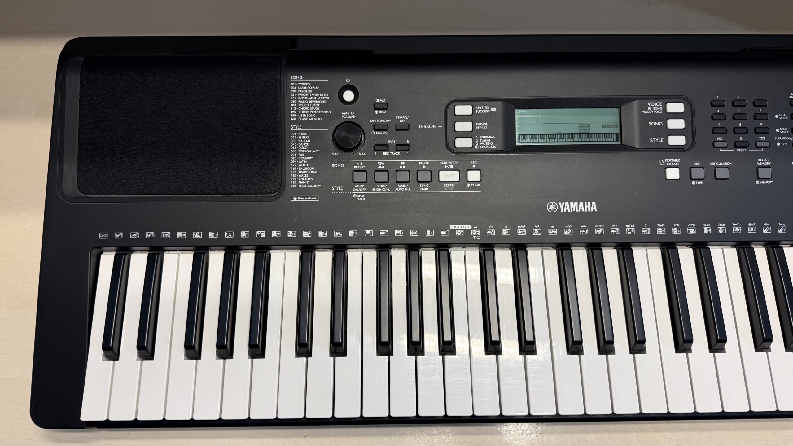 ORGA YAMAHA PSR E373 PIAN DIGITAL E373 - imagine 6
