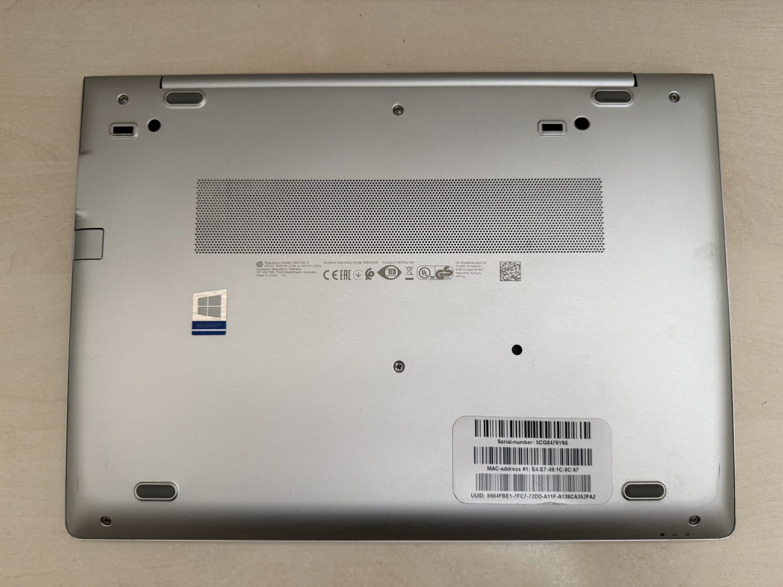 HP ELITEBOOK 840 G5 5G - imagine 4